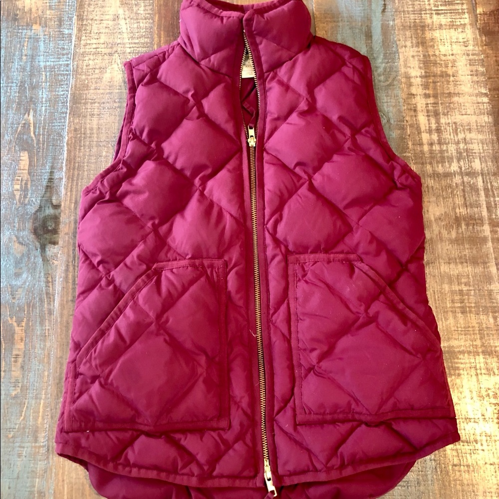 J Crew quilted vest